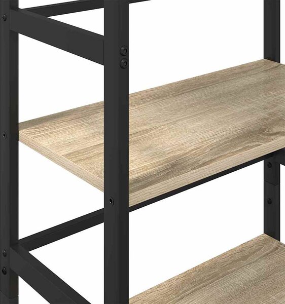 Könyvespolc Sonoma tölgy 60 x 29,5 x 115 cm Faanyag