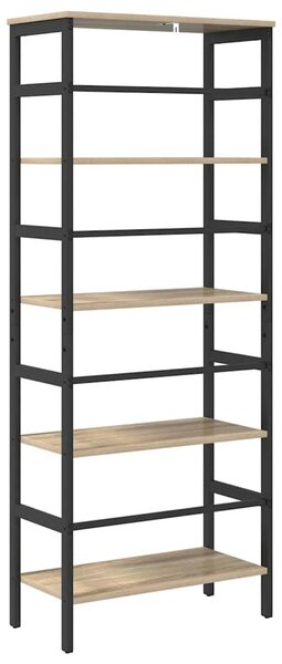 Könyvespolc Sonoma tölgy 60 x 29,5 x 149 cm Faanyag
