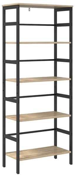 Könyvespolc Sonoma tölgy 60 x 29,5 x 149 cm Faanyag