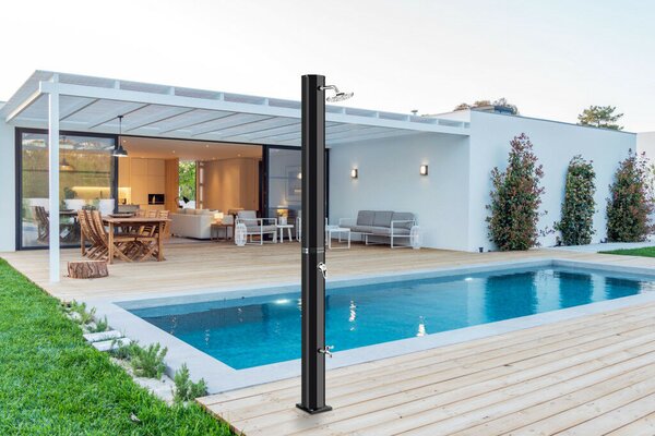 Szolár zuhany G21 Spade 60 l, fekete