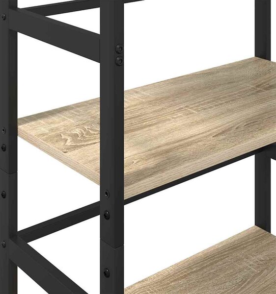 Könyvespolc Sonoma tölgy 60 x 29,5 x 149 cm Faanyag