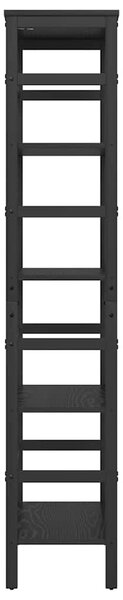 Könyvespolc Fekete tölgy 60 x 29,5 x 149 cm Faanyag
