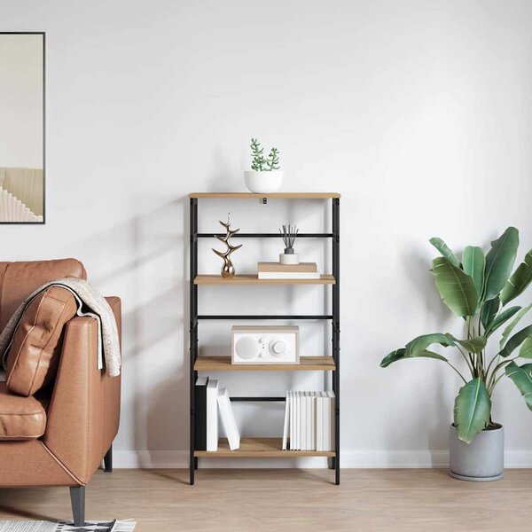 Könyvespolc Artisan tölgy 60 x 29,5 x 115 cm Faanyag