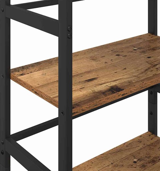 Könyvespolc Öreg fa 60 x 29,5 x 115 cm Faanyag