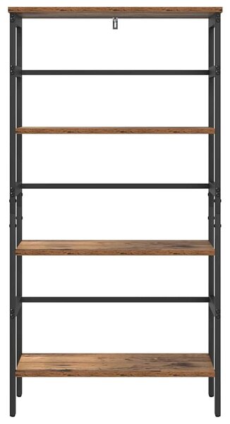 Könyvespolc Öreg fa 60 x 29,5 x 115 cm Faanyag