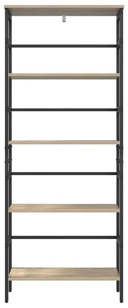 Könyvespolc Sonoma tölgy 60 x 29,5 x 149 cm Faanyag