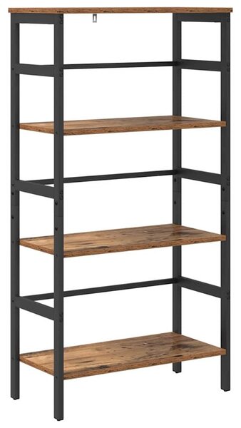 Könyvespolc Öreg fa 60 x 29,5 x 115 cm Faanyag