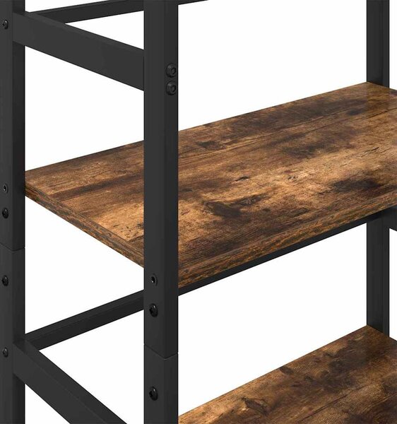 Könyvespolc Füstölt tölgy 60 x 29,5 x 149 cm Faanyag
