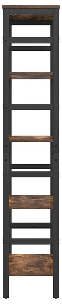 Könyvespolc Füstölt tölgy 60 x 29,5 x 149 cm Faanyag
