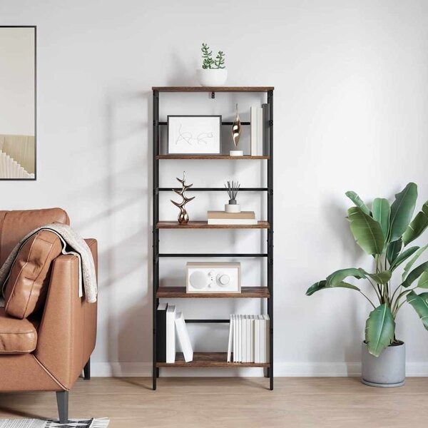 Könyvespolc Füstölt tölgy 60 x 29,5 x 149 cm Faanyag