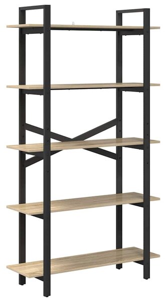 Könyvespolc Sonoma tölgy 100 x 33,5 x 178 cm Faanyag