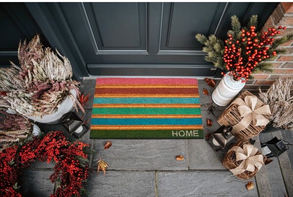 Kókuszrost lábtörlő 45x75 cm Stripes – Hanse Home