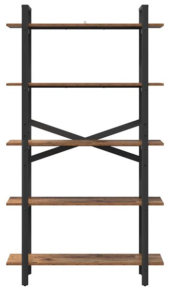 Könyvespolc Öreg fa 100 x 33,5 x 178 cm Faanyag