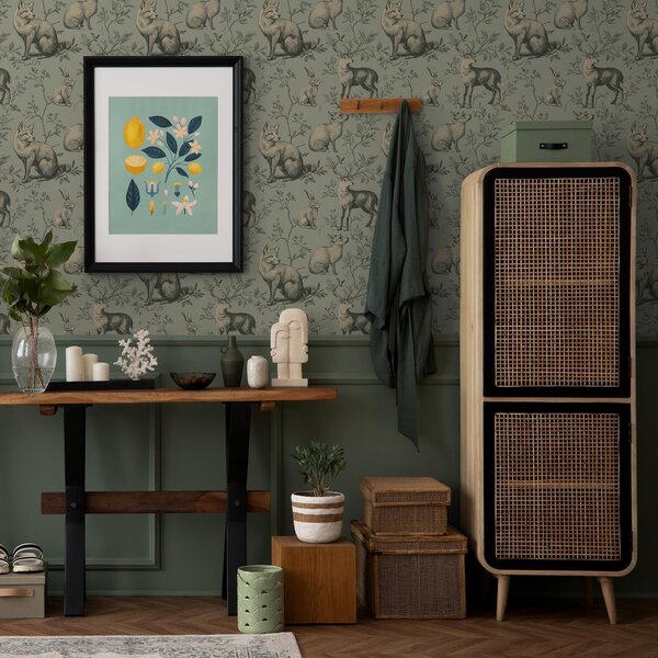 Tapéta Állatok, Tapétá vintage stílusban, a00544 : Uwalls.hu