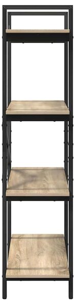 Könyvespolc Sonoma tölgy 100 x 33,5 x 140 cm Faanyag