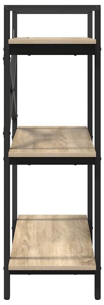 Könyvespolc Sonoma tölgy 100 x 33,5 x 102 cm Faanyag