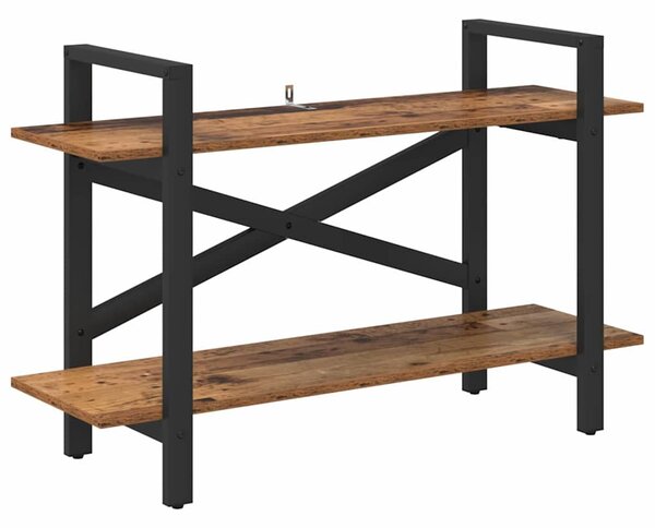 Könyvespolc Öreg fa 100 x 33,5 x 64 cm Faanyag