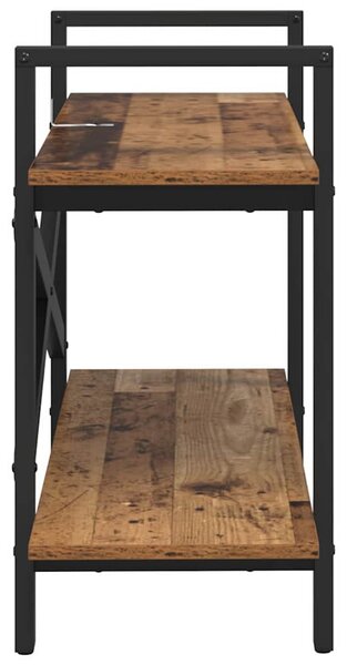 Könyvespolc Öreg fa 100 x 33,5 x 64 cm Faanyag