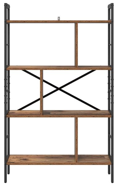 Könyvespolc Öreg fa 75 x 30 x 123,5 cm Faanyag