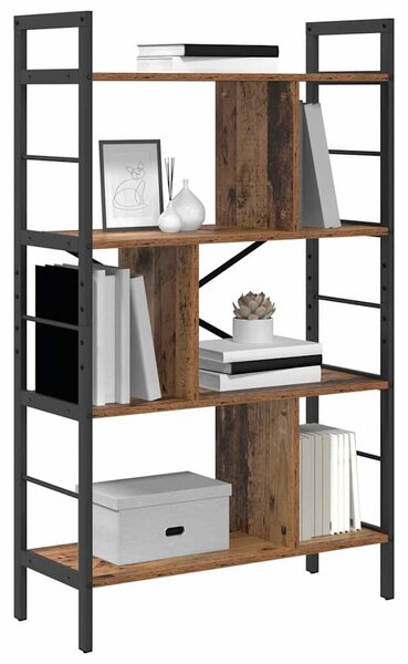 Könyvespolc Öreg fa 75 x 30 x 123,5 cm Faanyag