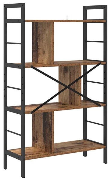 Könyvespolc Öreg fa 75 x 30 x 123,5 cm Faanyag