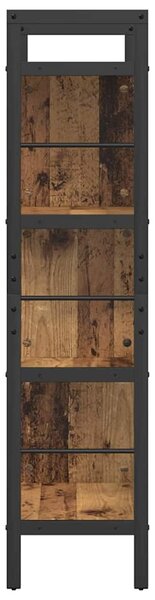 Könyvespolc Öreg fa 75 x 30 x 123,5 cm Faanyag