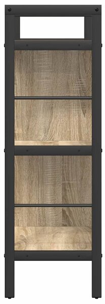 Könyvespolc Sonoma tölgy 75 x 30 x 91 cm Faanyag