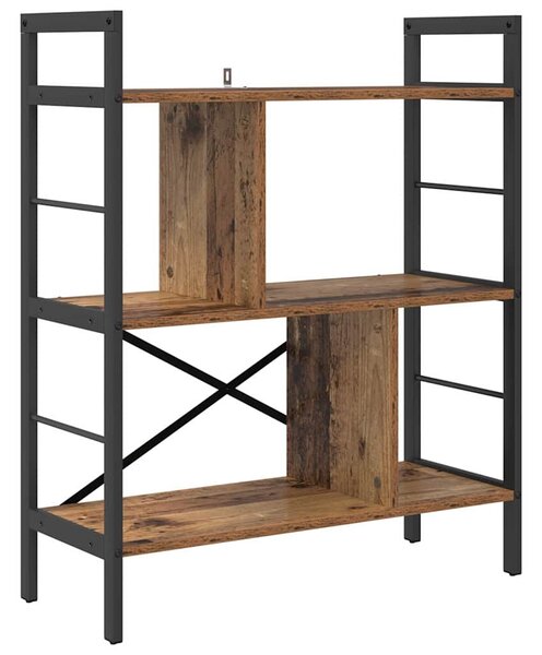 Könyvespolc Öreg fa 75 x 30 x 91 cm Faanyag