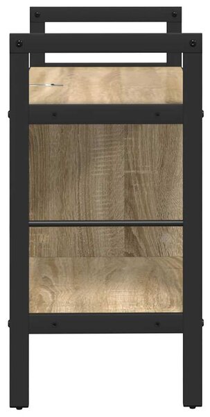 Könyvespolc Sonoma tölgy 75 x 30 x 58,5 cm Faanyag