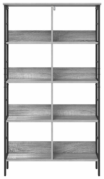 Könyvespolc Szürke Sonoma 82 x 32 x 144,5 cm Szerelt Fa