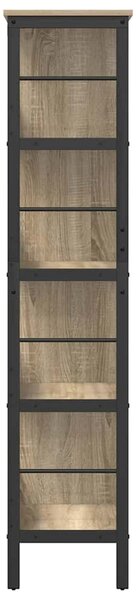 Könyvespolc Sonoma tölgy 82 x 32 x 144,5 cm Faanyag
