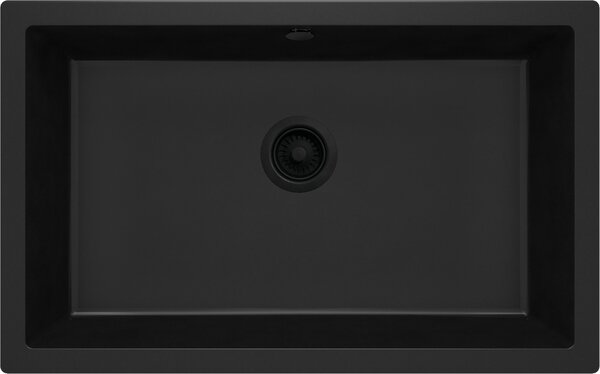 Deante Corda gránit mosogató 80x50 cm fekete ZQA_N10D