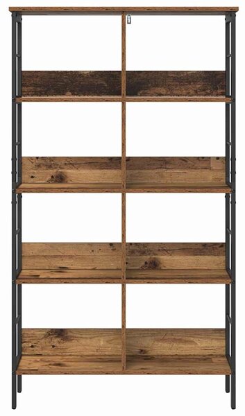 Könyvespolc Öreg fa 82 x 32 x 144,5 cm Faanyag
