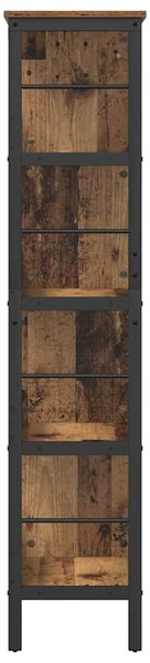 Könyvespolc Öreg fa 82 x 32 x 144,5 cm Faanyag