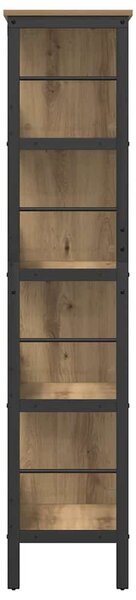 Könyvespolc 8 szintes 82 x 32 x 144,5 cm Szerelt Fa