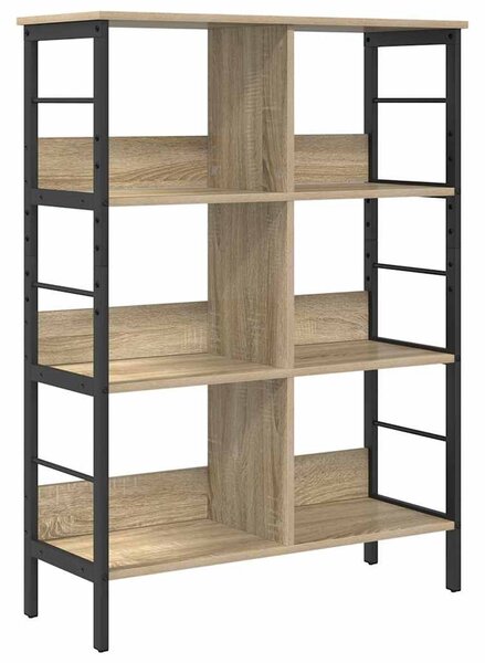 Könyvespolc Sonoma tölgy 82 x 32 x 112 cm Faanyag