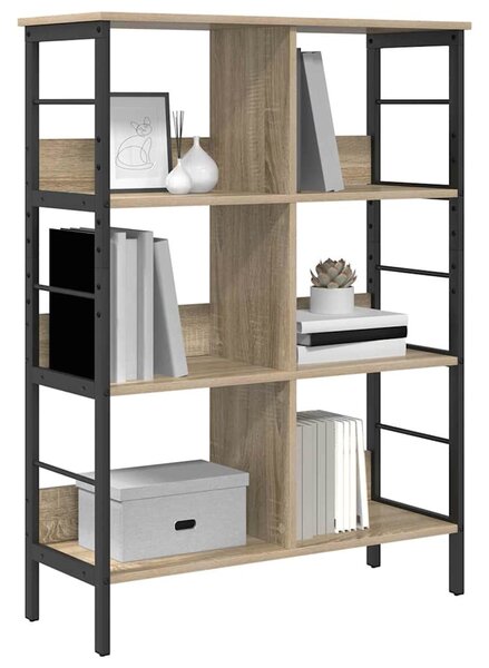 Könyvespolc Sonoma tölgy 82 x 32 x 112 cm Faanyag