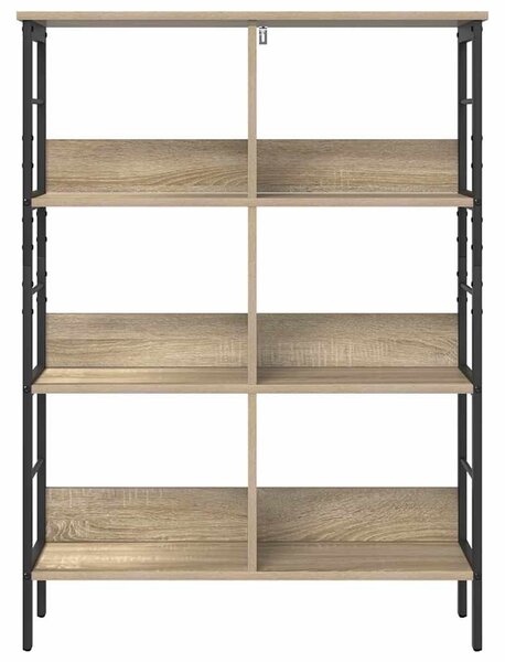 Könyvespolc Sonoma tölgy 82 x 32 x 112 cm Faanyag