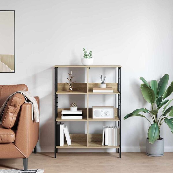 Könyvespolc Sonoma tölgy 82 x 32 x 112 cm Faanyag
