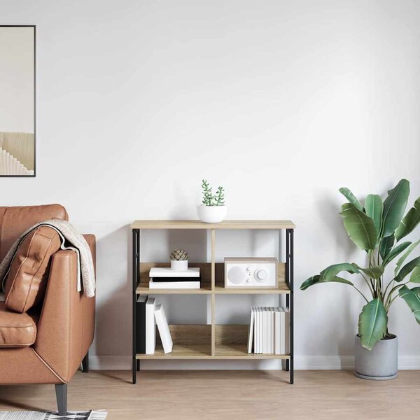 Könyvespolc Sonoma tölgy 82 x 32 x 79 cm Faanyag