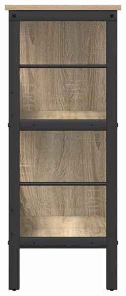 Könyvespolc Sonoma tölgy 82 x 32 x 79 cm Faanyag
