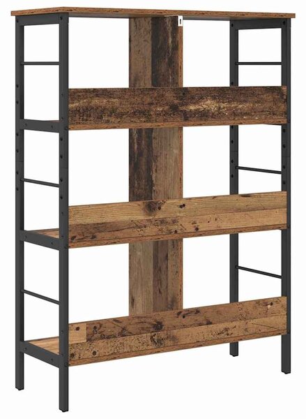 Könyvespolc Öreg fa 82 x 32 x 112 cm Faanyag