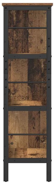 Könyvespolc Öreg fa 82 x 32 x 112 cm Faanyag