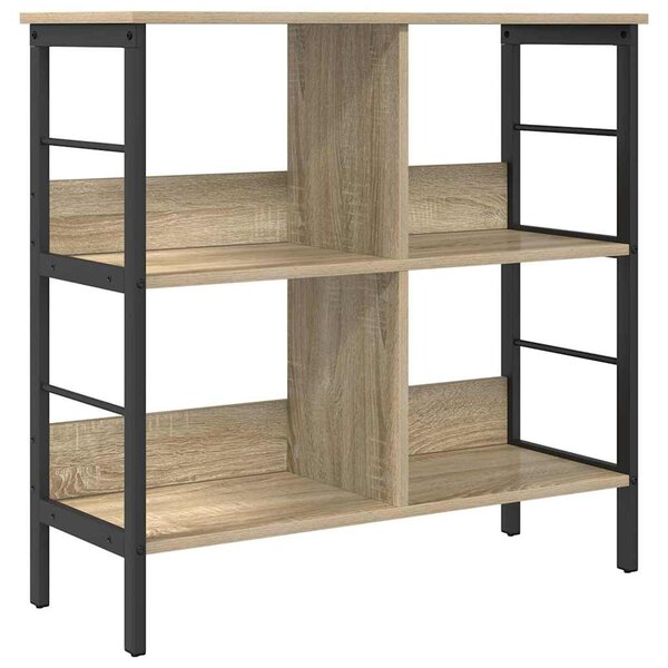 Könyvespolc Sonoma tölgy 82 x 32 x 79 cm Faanyag