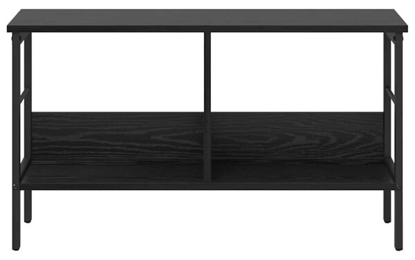 Könyvespolc Fekete tölgy 82 x 32 x 47 cm Faanyag