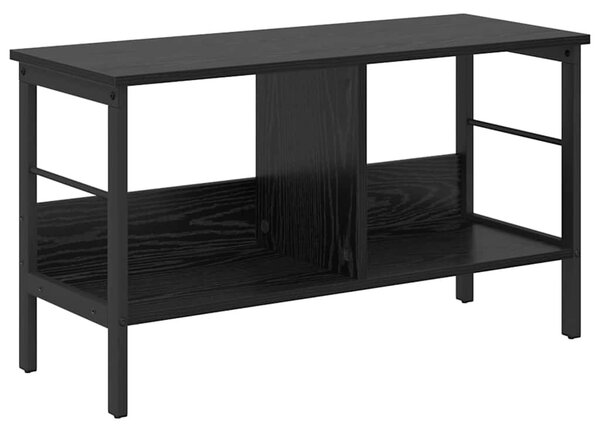 Könyvespolc Fekete tölgy 82 x 32 x 47 cm Faanyag