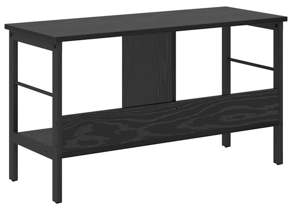 Könyvespolc Fekete tölgy 82 x 32 x 47 cm Faanyag