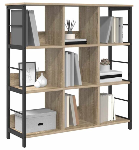 Könyvespolc Sonoma tölgy 102 x 32 x 104,5 cm Faanyag