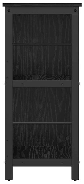 Könyvespolc Fekete tölgy 102 x 32 x 72,5 cm Faanyag