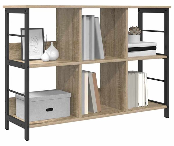 Könyvespolc Sonoma tölgy 102 x 32 x 72,5 cm Faanyag